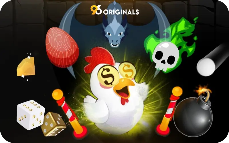 96 Originals Spielcollage